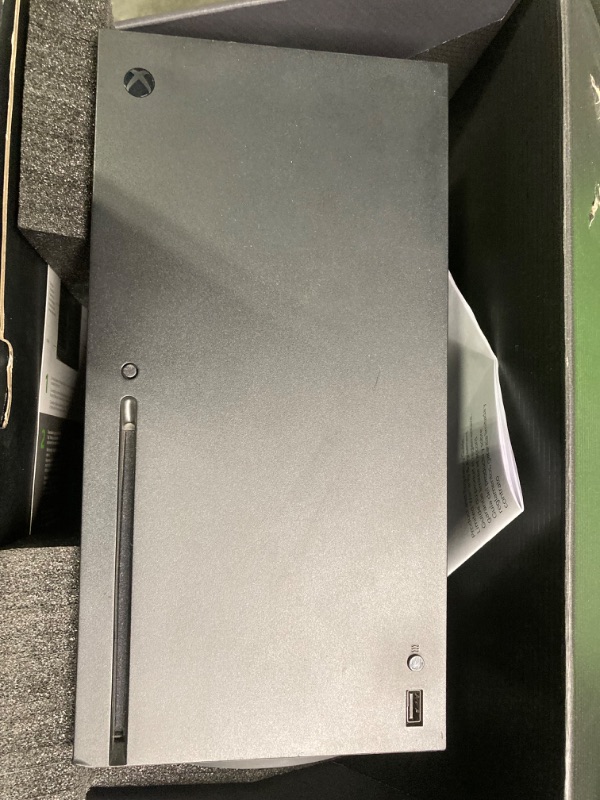 Photo 1 of ***SOLD AS PARTS ALL SALES FINAL*** ***SOLD AS PARTS ALL SALES FINAL*** 
****MISSING HARDWARE//CONSOLEV DOES NOT RECOGNIZE WIFI****
Xbox Series X Console 
