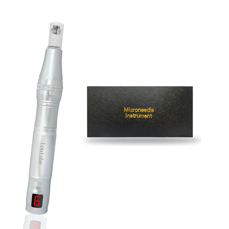 Photo 1 of Cordless Electric Microneedling Pen 28000RPM, Professional Beauty Pen With 30 Pcs Replace Cartridege (12-pins ×10, 36pins×10, nano×10) Beneficial Your Skin Suitable For Use At Home