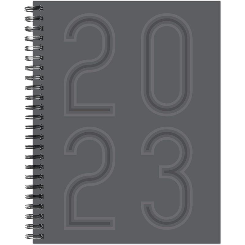 Photo 1 of 
Classic Charcoal 2023 8.5" x 11" Softcover Weekly Planner 