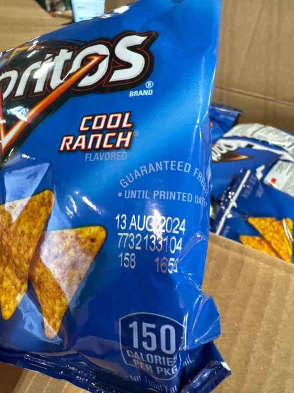 Photo 3 of 40-Pack Doritos Cool Ranch Flavored Tortilla Chips, 1oz Bags  **EXP AUG 13 2024**
