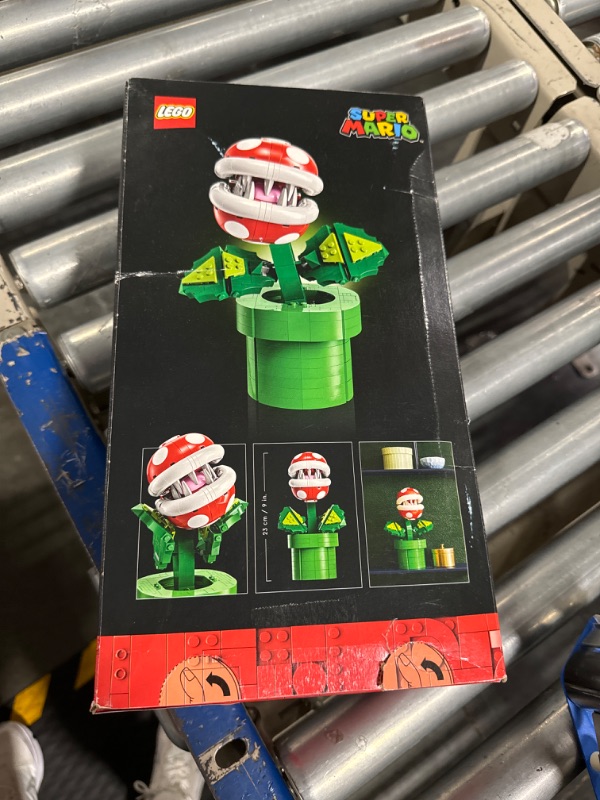 Photo 2 of ***USED*** LEGO Super Mario Piranha Plant, Build and Display Super Mario Brothers Collectible for Adults and Teens, Authentically Detailed Posable Figure, Birthday Gift for Gamers and Super Mario Fans, 71426 Green