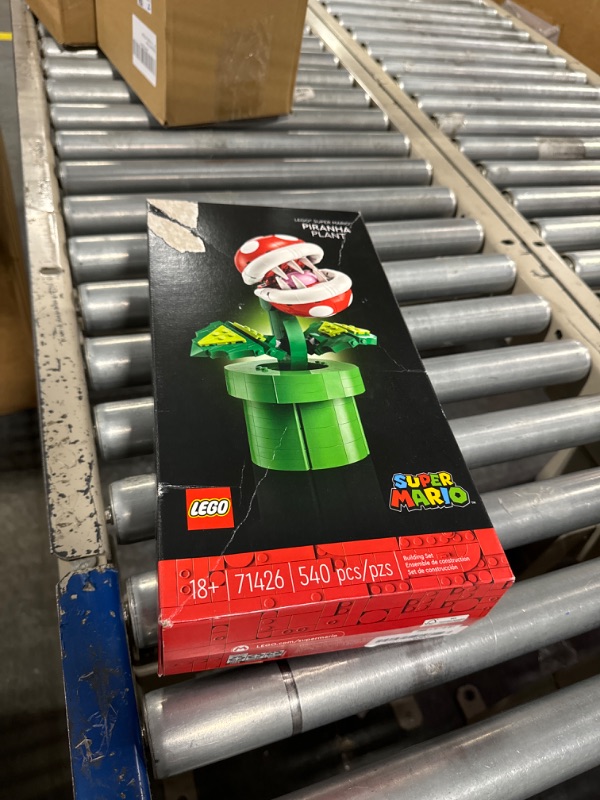 Photo 3 of ***USED*** LEGO Super Mario Piranha Plant, Build and Display Super Mario Brothers Collectible for Adults and Teens, Authentically Detailed Posable Figure, Birthday Gift for Gamers and Super Mario Fans, 71426 Green