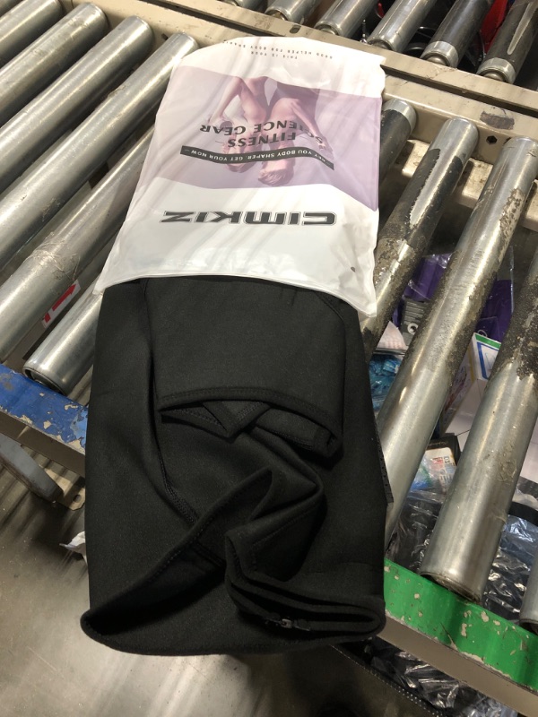 Photo 1 of ****USED*** Cimkiz Waist Trainer Mens Sauna Vest Sweat Sauna Suit Gym Accessories Fat Compressor Body shaper Waist Trimmer Sauna Belt(Black 2,Small)
