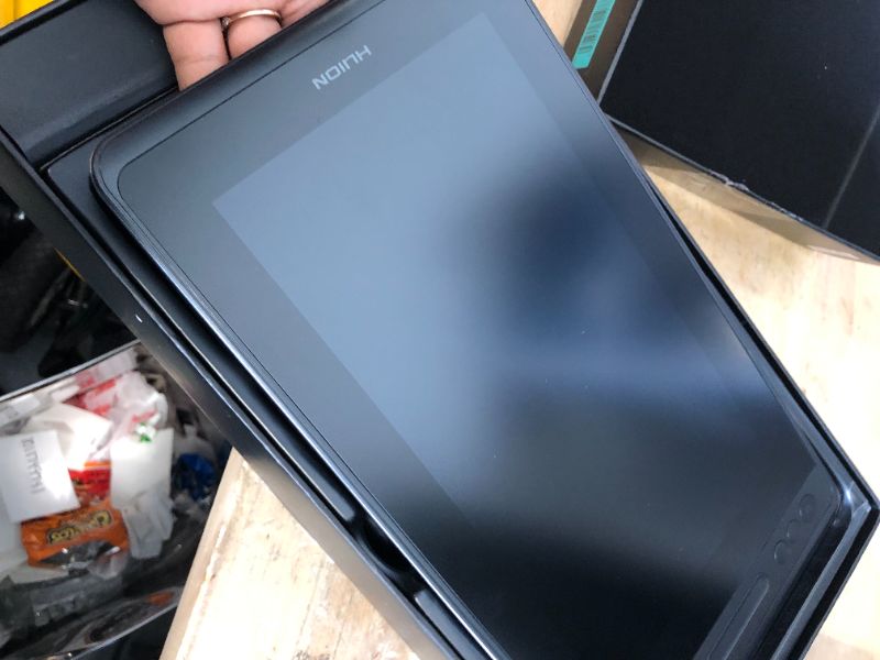 Photo 9 of ***USED***Huion KAMVAS Pro 12 Drawing Tablet with Screen Graphics Drawing Monitor Full-Laminated Pen Display with Battery-Free Pen and Adjustable Stand 8192 Pen Pressure(GT-116)