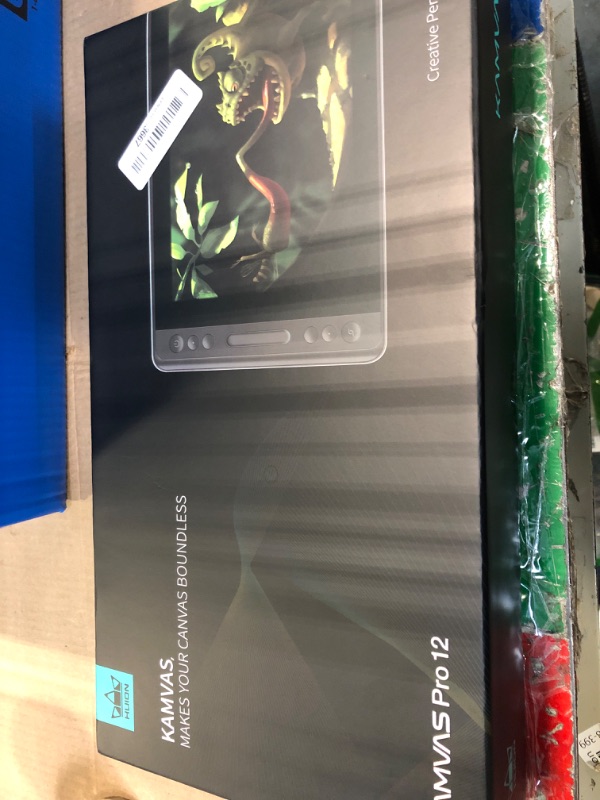 Photo 2 of ***USED***Huion KAMVAS Pro 12 Drawing Tablet with Screen Graphics Drawing Monitor Full-Laminated Pen Display with Battery-Free Pen and Adjustable Stand 8192 Pen Pressure(GT-116)