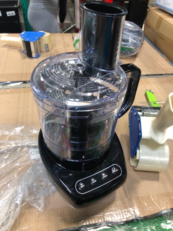 Photo 2 of ***USE FOR PARTS**
BLACK+DECKER 3-in-1 Easy Assembly 8-Cup Food Processor