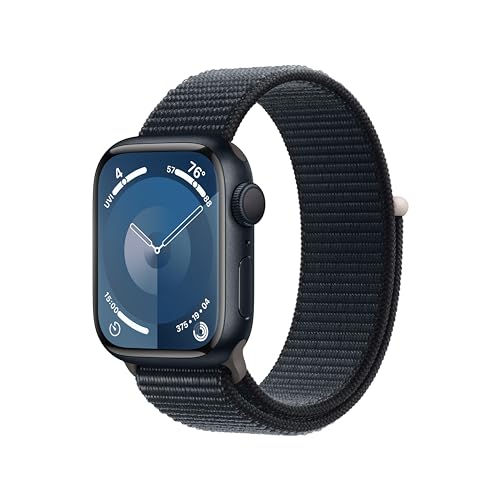 Photo 1 of ***USED***Apple Watch Series 9 [GPS 41mm] Smartwatch with Midnight Aluminum Case with Midnight Sport Loop One Size. Fitness Tracker
