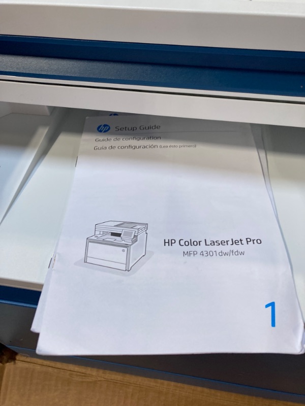 Photo 3 of ***USED***PARTS ONLY****SOLD AS IS***ALL SALES ARE FINAL***NO RETURNS*** HP Color LaserJet Pro MFP 4301fdw Wireless All-in-One Color Laser Printer, Scanner, Copier, Fax, Best-for-Office