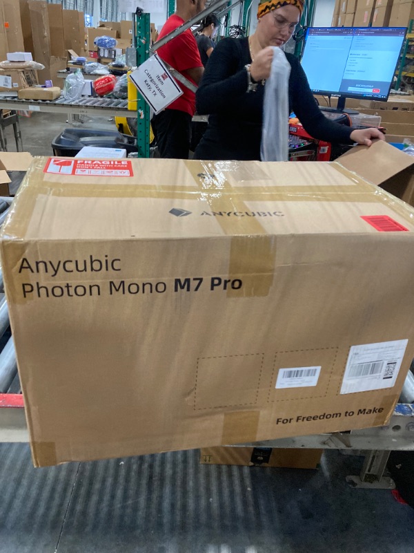 Photo 2 of ***USED*** ANYCUBIC Photon Mono  6k S model  PRO 14K Resin 3D Printer, 170mm/h Fast Printing, 10.1'' Mono LCD with COB LighTurbo 3.0 Source, Dynamic Temperature Control Resin Vat, Build Volume 8.77''x4.96''x9.05''