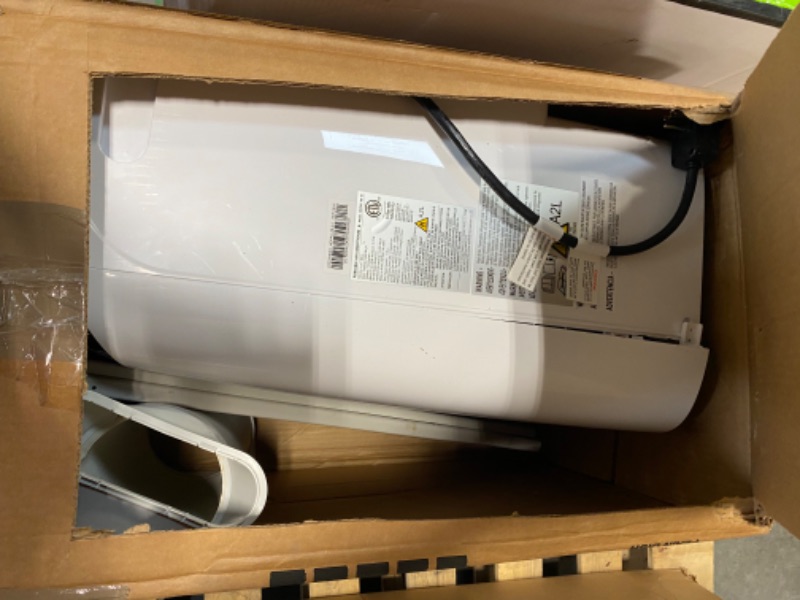 Photo 1 of 12,000 BTU Portable Air Conditioner Cools Up to 500 Sq.Ft, 3-IN-1 Energy Efficient Portable AC Unit with Remote Control & Installation Kits for Large Room, Campervan, Office, Temporary Space