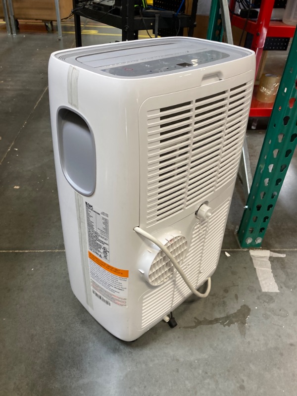 Photo 3 of ****USED*****Missing hose/tubbing*** Emerson Quiet Kool EAPC8RSD1 8,000 BTU Air Conditioner with Dehumidifier for Bedrooms, 115V, Quiet Portable AC for Rooms up to 300 Sq. Ft. with 3 Speeds, Remote Control, and 24-Hour Timer, White
