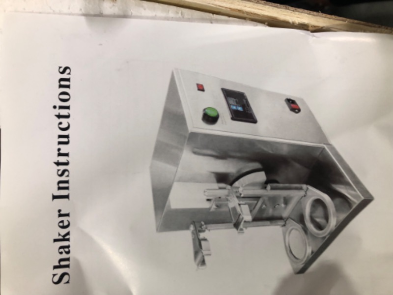 Photo 1 of ***Untested*** Intbuying Bubble Boba Milk Tea Shaker Machine Stainless Steel Double-Cup Auto for Restaurant 110V#134499