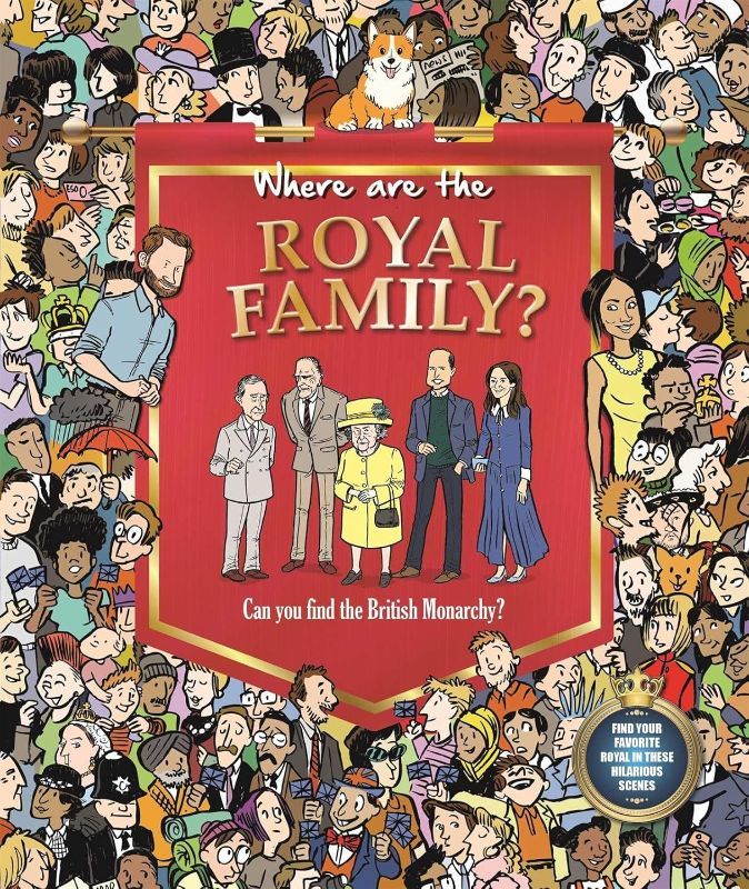 Photo 1 of ****USED*** Where are the Royal Family: Search & Seek Book for Adults