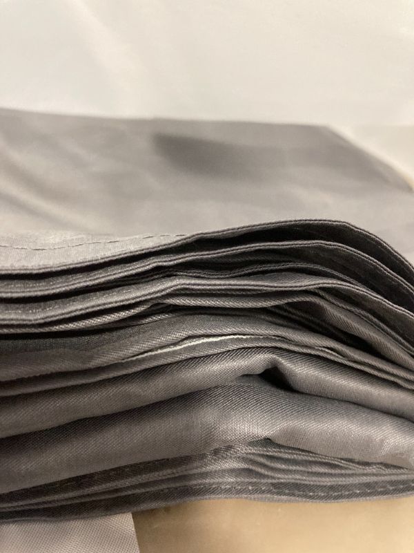 Photo 3 of anfie Bedding Duvet Cover (48"x72") - Ultra Soft and Cozy Cooling Cotton Quilt Cover,Breathable Durable Soft Comfy(Dark Grey) Grey 48x72-D-grey