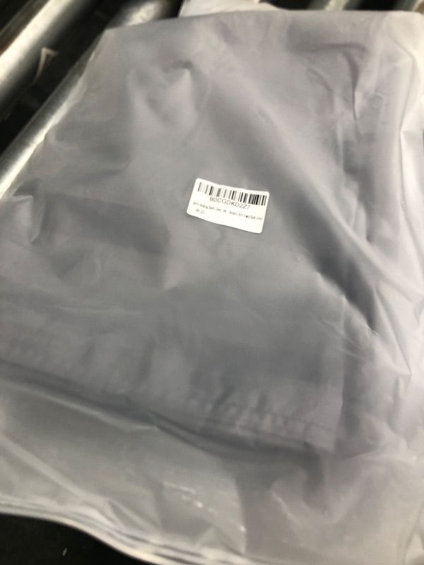 Photo 2 of ***USED** anfie Bedding Duvet Cover (48"x72") - Ultra Soft and Cozy Cooling Cotton Quilt Cover,Breathable Durable Soft Comfy(Dark Grey) Grey 48x72-D-grey