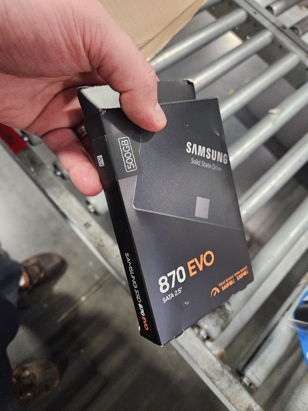 Photo 2 of **SEALED**SAMSUNG 870 EVO SATA SSD 500GB 2.5” Internal Solid State Drive