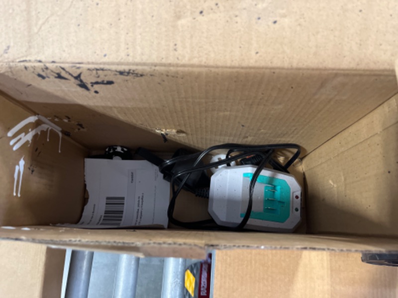Photo 1 of ***USED***PARTS ONLY***Litheli HVLP Paint Sprayer with Brushless Motor, 20V Cordless Paint Gun with 4.0 Ah Battery & Charger & 4 Nozzles & 800ml Container for Home Interior Exterior Car, Deck, Fence, Furniture