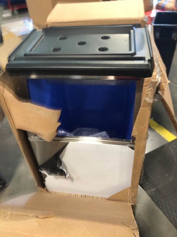 Photo 4 of **USED***EUHOMY Commercial Ice Maker Machine 400Lbs/24H, SECOP Compressor&ETL Approval, Industrial Ice Machine, 250Lbs Storage, Ice Ready in 8-15 min, Stainless Steel Ice Maker for Bar/Cafe/Restaurant/Business
***Only Includes Top Half Of Ice Maker***