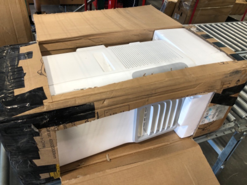 Photo 1 of 12,000 BTU Portable Air Conditioner Cools Up to 500 Sq.Ft, 3-IN-1 Energy Efficient Portable AC Unit with Remote Control & Installation Kits for Large Room, Campervan, Office, Temporary Space