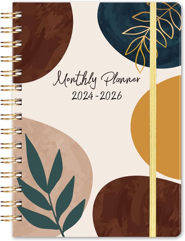 Photo 1 of 
Monthly Planner 2024-2026/Monthly Calendar - 3 Year Monthly Planner, APR 2024 - DEC 2026, 6.3" x 8.4", 36 Monthly Planner/Calendar with Double-Side...