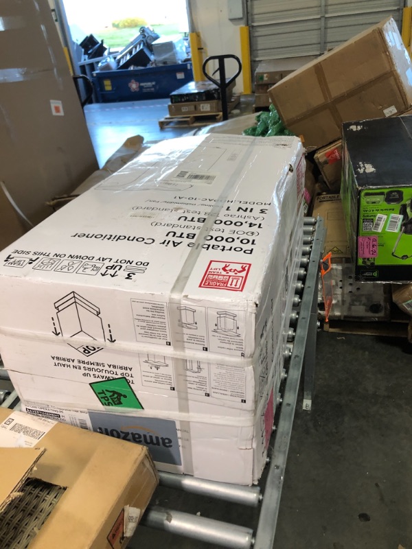 Photo 1 of 14,000 BTU Portable Air Conditioner Cools Up to 700 Sq.Ft, 3-IN-1 Quiet Portable AC Unit with Remote Control & Installation Kits for Large Room, Campervan, Office, Temporary Space
