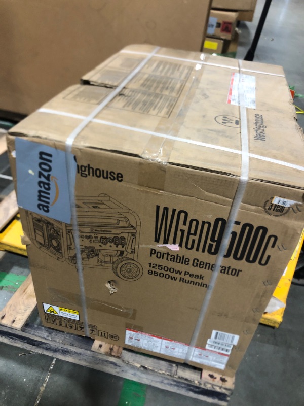 Photo 2 of ***BRAND NEW/FACTORY SEALED** Westinghouse Outdoor Power Equipment 12500 Peak Watt Home Backup Portable Generator, Remote Electric Start with Auto Choke, Transfer Switch Ready, Gas Powered, CO Sensor