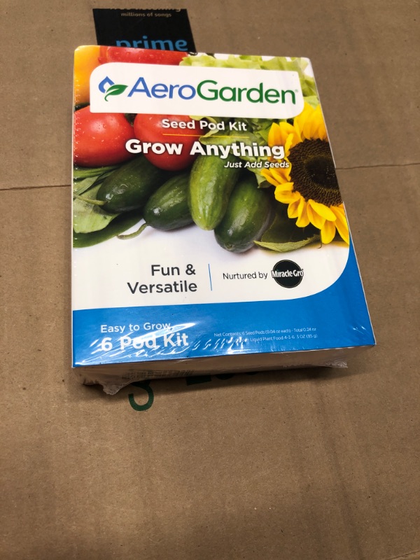 Photo 2 of AeroGarden Grow Anything Seed Pod Kit (6-pod) 6 Pods Grow Anything