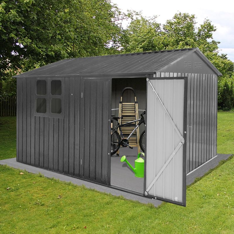 Photo 1 of ***SIMILAR TO PICTURE***10×8 Outdoor Metal Garden Shed