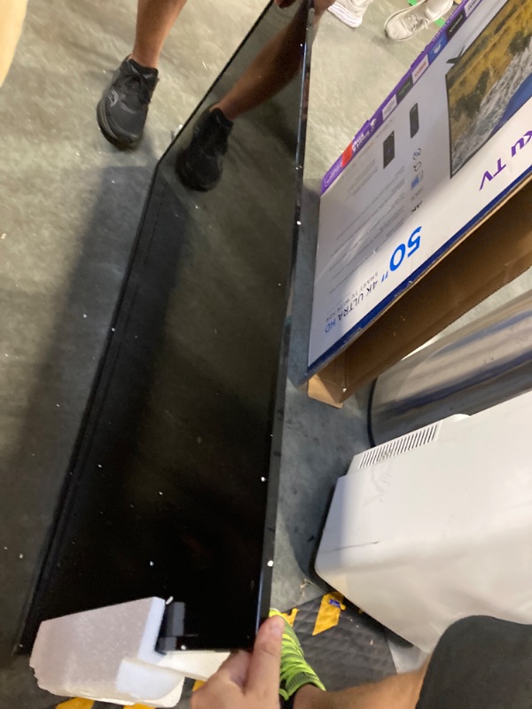 Photo 4 of ***SELLING AS PARTS - FINALE SALE - NO RETURNS****
Westinghouse Roku TV - 50 Inch Smart TV, 4K UHD LED TV with Wi-Fi Connectivity and Mobile App, Flat Screen TV Compatible with Apple Home Kit, Alexa and Google Assistant