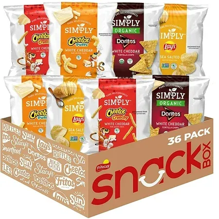 Photo 1 of ***AUG 13 2024*** Simply Brand Snacks Variety Pack 36 Count