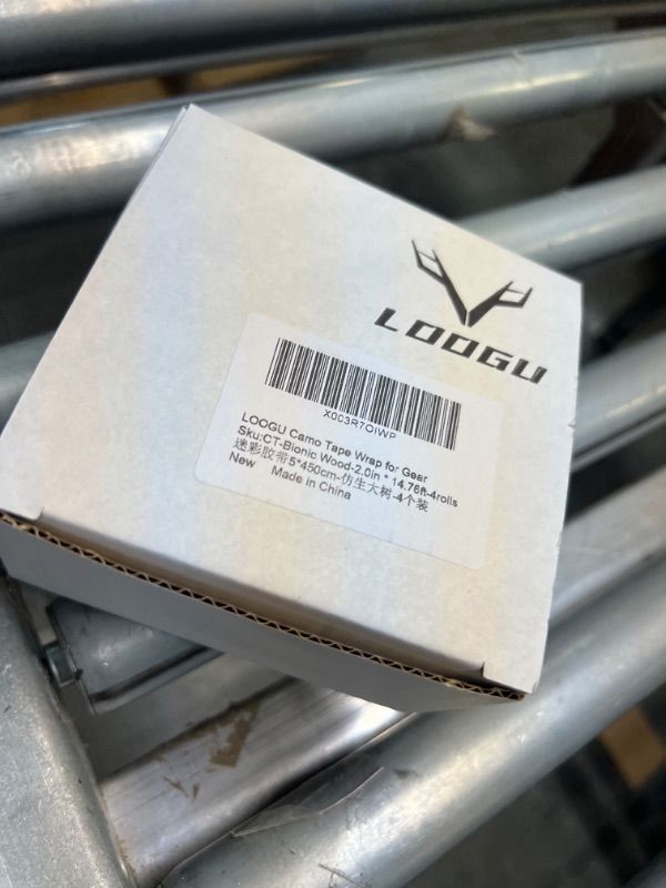 Photo 1 of ****USED** LOOGU Camo Tape Wrap Self-Adhesive Camouflage Form Non-Woven Stealth Stretch Bandage for Camera Flashlight (2.0in * 14.76ft) 2.0in * 14.76ft-4rolls Bionic Wood