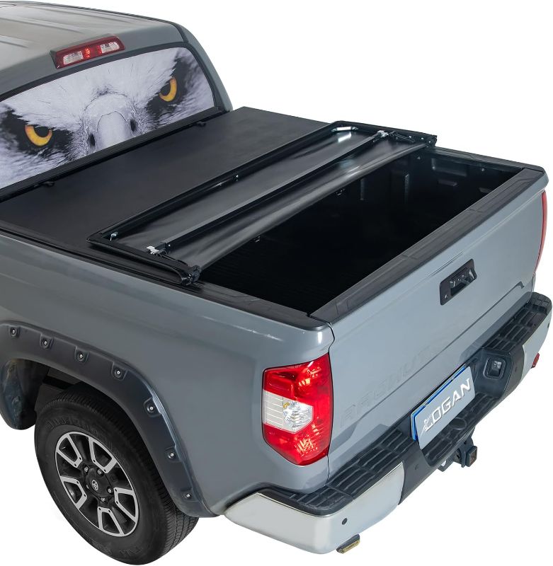 Photo 1 of **USED***Logan Tonneau Cover Soft Tri-Fold Truck Bed for 2015-2024 Ford F-150,Bed Cover Truck Bed Covers Compatible with 2015-2024 Ford F-150 5.5ft
