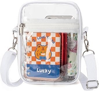 Photo 1 of ***AS IS / NO RETURNS -  FINAL ****** BRAND NEW****
2PK, DNFUN Clear Bag Stadium Approved - Waterproof Crossbody Purse with Adjustable Strap for Concerts & Events 