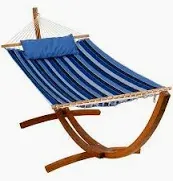 Photo 1 of *****SIMILAR****12 FT WOODEN CURVED ARC HAMMOCK STAND WSN-WHS12