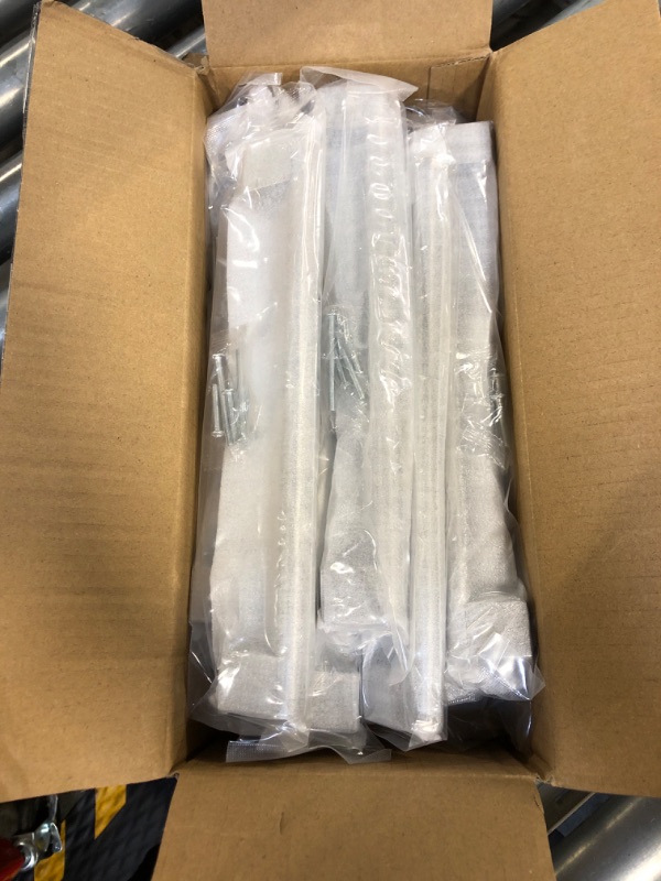 Photo 1 of 20 Pack Satin Nickel Cabinet Pulls 8-4/5in Hole Centers, Stainless Steel Dresser Drawer Pulls Euro Boss Bar Cupboard Wardrobe Handles Kitchen Cabinet Hardware
