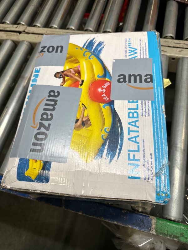 Photo 1 of ***USED***Swimline Sea-Saw Rocker , Yellow Sea-Saw Double Rocker
