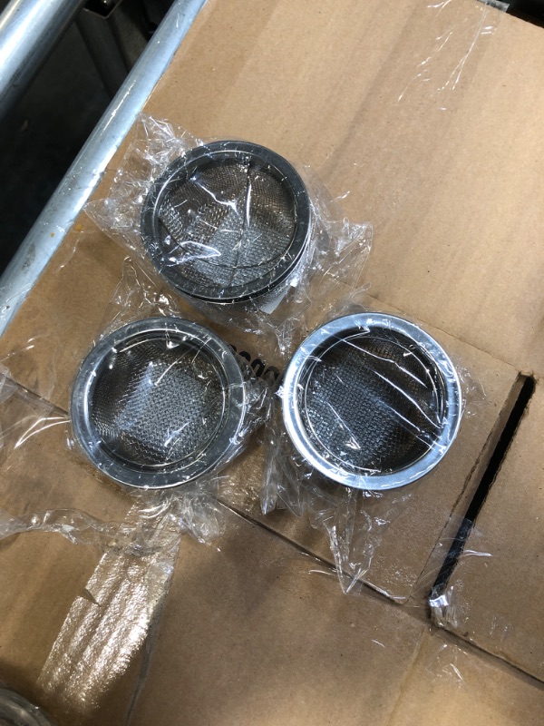 Photo 1 of 2 PCS SINK STRAINER STAINLESS STEEL MATERIAL 3 PACK