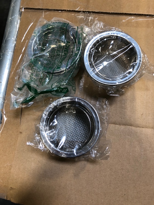 Photo 1 of 2 PCS SINK STRAINER STAINLESS STEEL MATERIAL 3 PACK