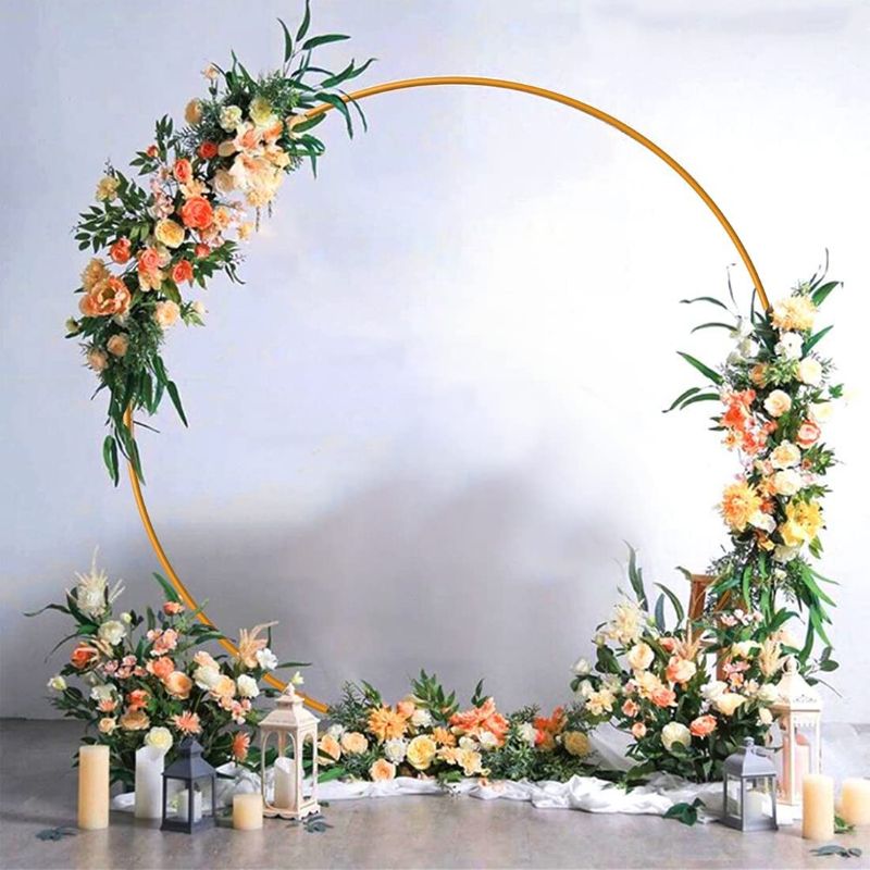 Photo 1 of ***USED***Round Backdrop Stands Metal Circle Arch Stand for Birthday Party Wedding PR8