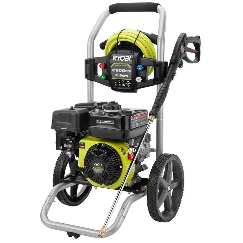 Photo 1 of 2900 PSI 2.5 GPM Cold Water Gas Pressure Washer with 212cc Engine

