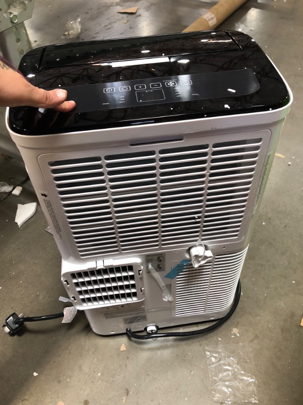 Photo 3 of 12,000 BTU Portable Air Conditioner Cools Up to 500 Sq.Ft, 3-IN-1 Energy Efficient Portable AC Unit with Remote Control & Installation Kits for Large Room, Campervan, Office, Temporary Space