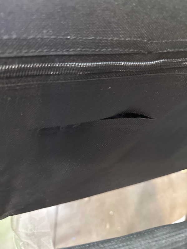 Photo 3 of ***USED - DAMAGED - CARRY CASE SLASHED - DIRTY - SEE PICTURES - NO PACKAGING***
Matrix Comfort-Cell Memory Foam Camping Mattress Pad, CertiPUR-US Roll Up Mattress, Cot Mattress Pad, Guest Bed Roll for Sleepover, Floor Sleeping Mat Pad for Car