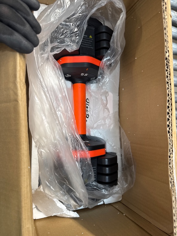 Photo 1 of 25LB 55LB Adjustable Dumbbells Set
