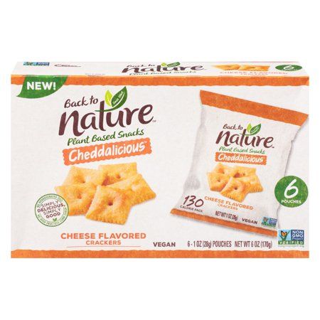 Photo 1 of (4 Pack)Back to Nature - Crackers Cheddalicious 6/1 Oz.