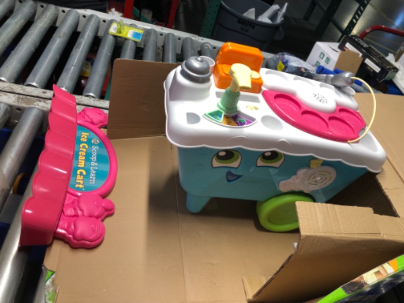 Photo 6 of ***USED - DAMAGED - MISSING PARTS - SEE PICTURES***
LeapFrog Scoop and Learn Ice Cream Cart For 24 months to 60 months