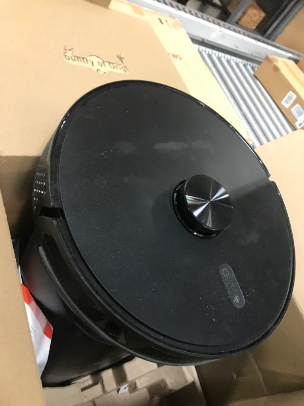 Photo 4 of **READ NOTES**USED**
Loorow 3-in-1 Robot Vacuum and Mop Combo, Self Emptying Station for 60 Days, Robotic Vacuum Cleaner with LiDAR Navigation & Max Strong 4500Pa Suction, WiFi/App/Alexa Self-Charging Replaceable Dust Bag