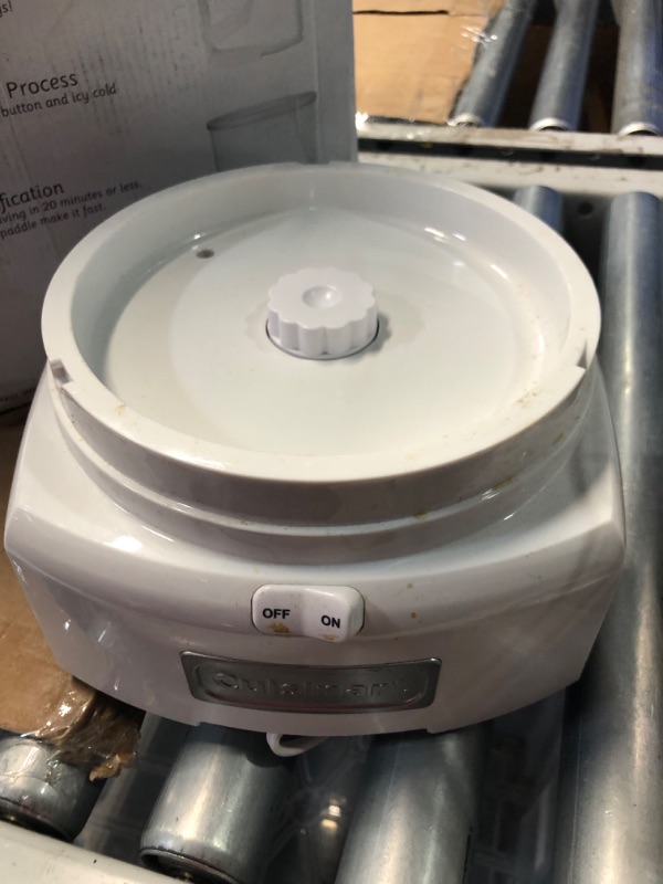 Photo 3 of **ITEM DIRTY**
Cuisinart ICE-21 Frozen Yogurt, Sorbet & Ice Cream Maker