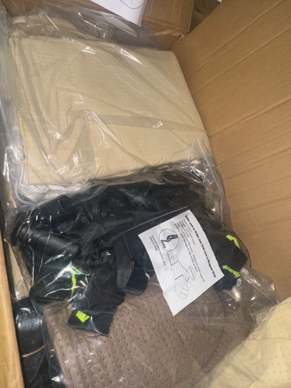 Photo 1 of *UNKNOWN OF RIGHT MODEL** MODEL 1 SUN PROTECTION CAR SUIT BROWN/BEIGE T L TRAVEL TRAILERS