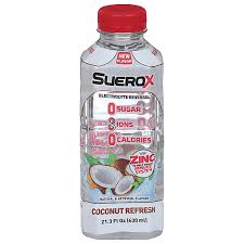 Photo 1 of  8/25/24**Suero X Electrolyte Beverage, Coconut Refresh 21.3 fl oz
