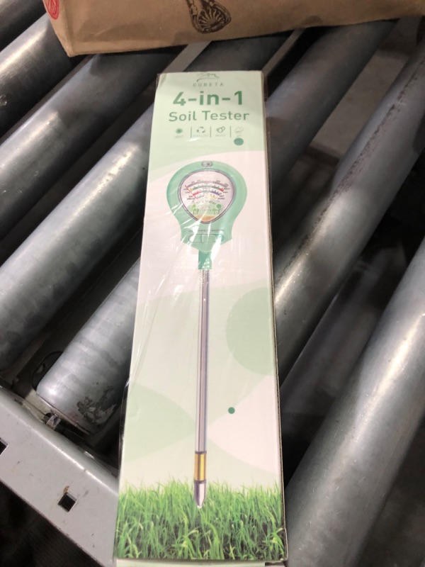 Photo 1 of 2024 Upgraded Soil Moisture Meter for Plants, Soil pH Meter, 4-in-1 Soil Tester for Light/Moisture/pH/Fertility, Plant Water Meter for Garden, Lawn, Greenhouse, Indoor & Outdoor